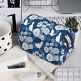 thumbnail image 7 of Goofa Rose Flowers Pattern Double Layer Pen Pencil Case, Protective Large Capacity Storage Organizer Pen Pouch, Office College Supplies for Teens Adults, 7 of 7
