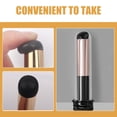 thumbnail image 3 of WRISTBIQUE 2Pcs Black Silicone Lip Balm Applicator Brushes with Round Soft Tips and Portable Case for Makeup Use, 3 of 8