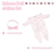 thumbnail image 2 of Set de ropa para muñeca Reborn Baby Doll 16-18 pulgadas CARANOVO Pink, 2 of 6