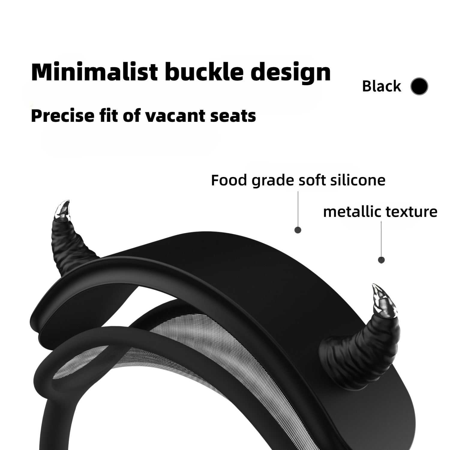 MiFuny Original Devil's Corner AirPods Max Second Generation New Star Color Purple Earphone Headbeam Protective Set Beam Protective Cover Original Earphone Accessories Decorative Silicone Micellar Me