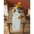 thumbnail image 4 of Hokiten Table Runners 72 Inches Long Dress Scarves, Green Botanical Farmhouse Kitchen/Dining Table Runner, Coffee Tablerunners, Watercolor Pastoral Vintage Botanical 13x72 Inch, 4 of 7