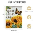 thumbnail image 2 of Awypu Everyday Is A New Beginning Wall Art,Rustic Butterfly Sunflower Inspirational Canvas Frame Prints for Home Kitchen Office Wall Decor, 2 of 5