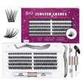 thumbnail image 1 of B&Qaugen Easy Fan Lashes D-0.07-9 mm Extensiones de pestañas con volumen 9-25 mm B&Qaugen Easy Fan Volume Lashes Pestañas de floración rápida Extensiones de pestañas que fluyen automáticamente (D-0.07, 1 of 4