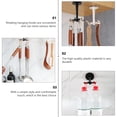 thumbnail image 2 of UPOUART 3-Pack Adhesive Wall Hooks for Kitchen, Utility & Home Organization, Plastic Hooks in Assorted Colors, 2 of 8