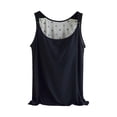 thumbnail image 3 of Noric Maternity Modal Tank Tops Adjustable Strap Nursing Removable Pads Scoop Neck Breastfeeding Camisoles Stretch Loose Fit for Pregnancy, 3 of 9