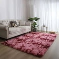 thumbnail image 4 of FNNMNNR Tie Dye Gradient Carpet Furry Comfortable Super Soft Carpet for Living Rooms Bedrooms, 4 of 7