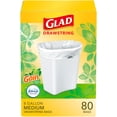 thumbnail image 1 of Bolsas de basura Glad Medium Gain de 30 litros, originales, con Febreze, 80 unidades, 1 of 6