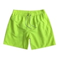 thumbnail image 3 of DDAPJ pyju Clearance Today! Mens Drawstring Running Shorts Solid Athletic Shorts Lightweight Quick Dry Workout Gym Shorts with Pockets Gold M, 3 of 7