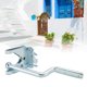 thumbnail image 3 of Accesorios de hardware, cerradura de puerta de seguridad Cerradura de guardia de puerta de carbono Cerradura de puerta hecha a mano con cuidado, 3 of 8