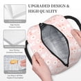 thumbnail image 3 of Fotbe Flower Rabbit Pattern Lunch Bag, Insulated Lunch Box, Small Leakproof Cooler Food Lunch Containers Reusable High Capacity Lunch Tote Bags for Work, Travel, Outdoor, 3 of 6