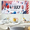thumbnail image 4 of Independence Day Garage Door Polyester Fabric Independence Day Outdoor Party Decoration Background Banner Independence Day Carnival Party Essential Deals Of The Day Clearance, 4 of 9