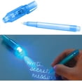 thumbnail image 3 of 14 Invisible Ink Pencils with UV Light Invisible Ink Pen -- Ideal Birthday Gift for Kids Boys Girls, 3 of 6