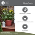 thumbnail image 3 of The HC Companies 16.3 In Plastic Planter Saucer for Classic Pots, Chocolate, 3 of 8