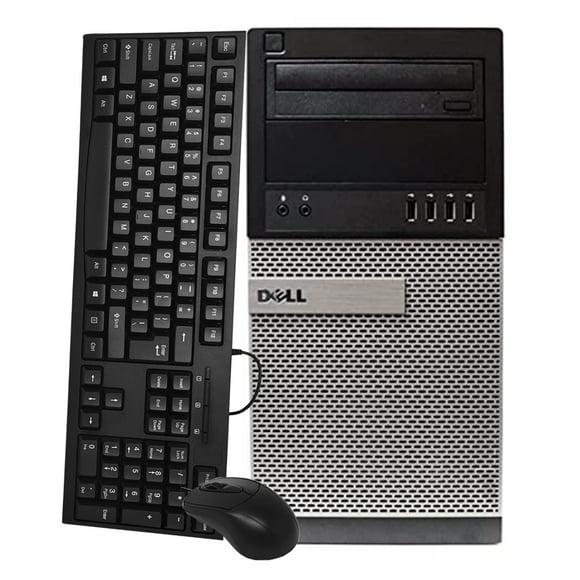 Fast Dell Optiplex 9020 Mini Tower Gaming Desktop PC, Intel Core i5-4570-3.20 GHz, 16 GB Ram, NEW 1TB SSD Drive, WiFi, GeForce GTX 1650 4GB, DVD-RW, Windows 10 Pro (A Grade)