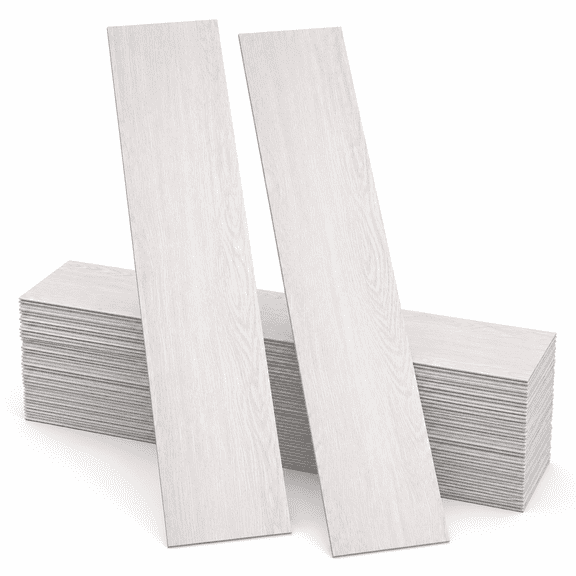 36-Pack Peel and Stick Vinyl Floor Planks, 6 in. x 36 in., 2 mm, Wood Look Self-Adhesive Flooring, 54 sq. ft.