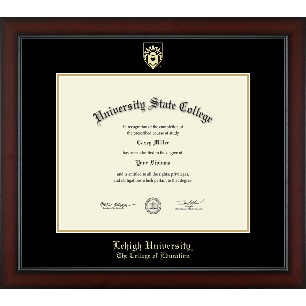 Lehigh University The College of Education Officially Licensed Gold