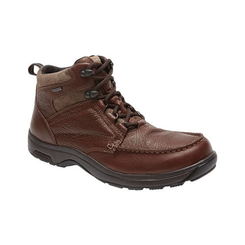 Dunham Mens Exeter Gore Tex Lace Up Hiking Boot Shoes, Dark Brown, US 8