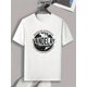 thumbnail image 3 of Camiseta VANDELAY de manga corta con cuello redondo y estampado de letras para hombre, informal, de verano, moderna, cómoda y versátil, ideal para el día a día., 3 of 9
