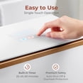thumbnail image 4 of SereneLife Luxury Towel Warmer With Towel, with Customized Fragrance for Spa and Bathroom, Luxury Towel Heater Gifts for Him & Her, Auto Shut off, Fits 2 large Towels, Blankets, Bathrobes, PJ's, 4 of 7