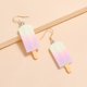 thumbnail image 4 of Pendientes colgantes de paleta de simulación, accesorios creativos y encantadores para las orejas, playa de verano, 4 of 5
