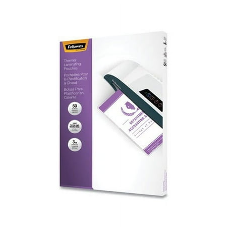 Laminating Pouches 3 mil 9 x 14.5 Gloss Clear 50/Pack