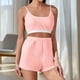 thumbnail image 1 of Pijama de moda para mujer con tapete en el pecho, suelto, con tiras elásticas, color liso, para invierno, para el hogar, top de poliéster para mujer, 1 of 8