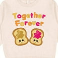 thumbnail image 3 of Inktastic Together Forever Peanut Butter and Jelly Toddler Sweatshirt, 3 of 4