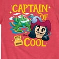 thumbnail image 3 of Disney Emoji - Captain Of Cool - Toddler And Youth Short Sleeve Graphic T-Shirt, 3 of 5