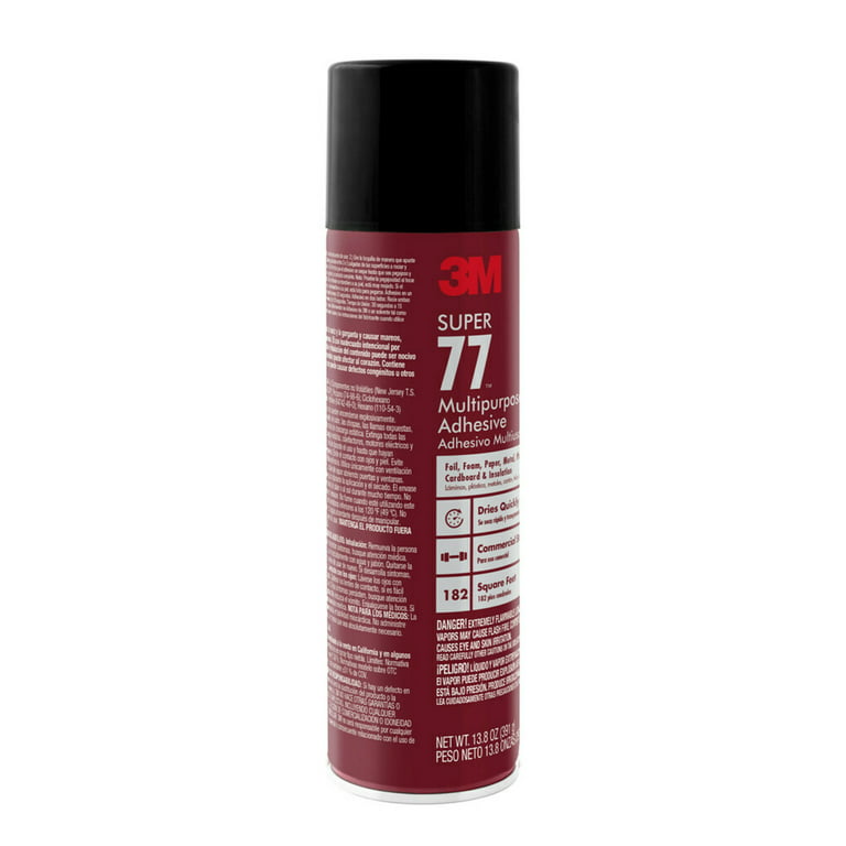 3M 13.8 oz. Super 77 Multipurpose Spray Adhesive 77-DSC - The Home Depot