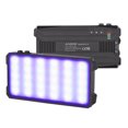 thumbnail image 1 of Lámpara fotográfica Andoer MFL-02 Luz de video LED multifuncional de 5W Luz de bolsillo portátil Luz de fotografía RGB profesional 90PCS Perlas de luz Temperatura bicolor 3000K-6500K CRI≥95 Brillo reg Andoer  Lámpara de fotografía, 1 of 7