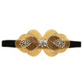 thumbnail image 2 of Vendas de abalorios de diamantes de imitación adornos de frente gatsby 1920 Sunnimix Diadema nupcial para mujer, 2 of 8