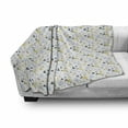 thumbnail image 3 of Geometric Soft Flannel Fleece Throw Blanket, Pastel Colored Repeating Big and Small Triangles Pattern in Scandinavian Style, Cozy Plush for Indoor and Outdoor Use, 60" x 80", Multicolor, by Ambesonne, 3 of 6