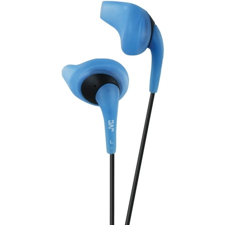 JVC HAEN10-A-K Gumy Sport Earbuds (Blue) (Best Earbuds Under 10 Dollars)