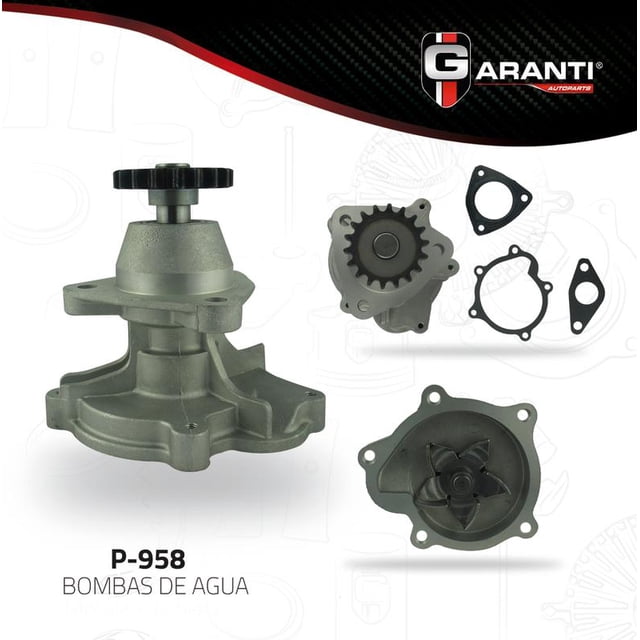 Bomba Agua Garanti Para Chevrolet Cavalier 1996 - 2002