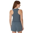 thumbnail image 3 of Hanes Originals Women's SuperSoft Comfywear Sleep Rib Racerback Crop Tank, Sizes XS to 2X, 3 of 8