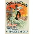 thumbnail image 2 of Jules Chéret 19x24 Black Ornate Framed Double Matted Museum Art Print Titled: Carnaval 1896. Grand Veglione De Gala (1896), 2 of 5