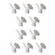 thumbnail image 1 of Advancent Boquilla de aspersión para riego, cabezal de aspersión portátil para el hogar, accesorios de riego para jardinería, color gris Gris 10piezas Advancent CBP082455, 1 of 6
