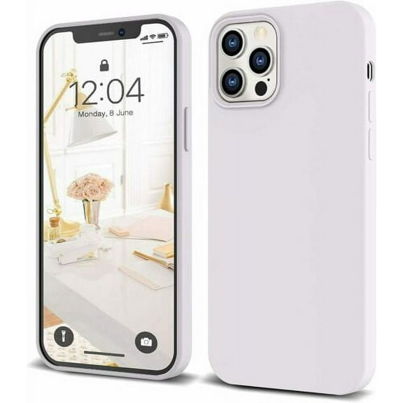 IceSword iPhone 12 and 12 Pro Thin Shockproof Case Premium Cover White 6.1"