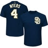 Majestic Men's San Diego Padres Wil Myers #4 Navy T-Shirt