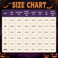 thumbnail image 3 of YNGKMEA Ghost Face Print Hoodies Halloween Party Sweatshirts Ghost Hoodies Horror Print Hooded Sweatshirt White 3XL, 3 of 4