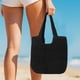 thumbnail image 4 of Bolsos De Playa Para Mujer Bolso De Hombro Grande Y Suave De Verano Bolso De Playa De Paja Para Las Vacaciones De Verano, 4 of 4