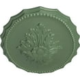 thumbnail image 3 of Ekena Millwork 16 7/8"W x 11 3/4"H x 1 1/2"P Oxford Ceiling Medallion, Hand-Painted Athenian Green, 3 of 5