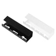 thumbnail image 4 of Under Desk Cable Management Tray Under Desk With Clamp Power Strip Cord Holder White, 4 of 9