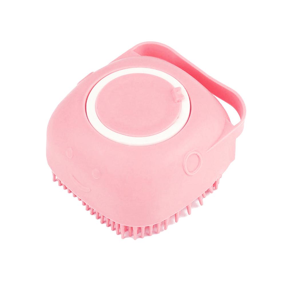 Pwtool Multipurpose Pet Bath Brush Silicone And Rubber Comb For Long