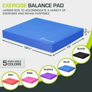 ProsourceFit Exercise Balance Pad for Fitness and Physical Therapy 15x19 Large