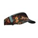 thumbnail image 1 of Fotbe Cat Asleep Among Flowers Visera Deportiva con Diseño, Gorra Abierta Ajustable de Algodón para Mujer y Hombre, 1 of 7