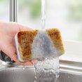 thumbnail image 3 of Yannee 10 Pcs Scouring Pad High-density Sponge Scouring Pad,Kitchen Cleaning Cloth for Dishes, Efficient Scouring Pad for Pot, Pan, Household, Cookware, 3 of 13