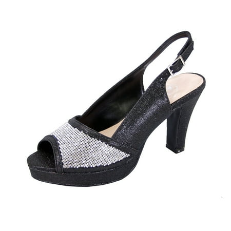

FLORAL Nadia Women s Wide Width Slingback Dress Shoes