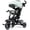Grey, variant on AILEEKISS 7-in-1 Kids' Tricycle with Push Handle, Foldable Trike Bicycles for Kids 1-5 Years, Black