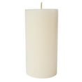 thumbnail image 3 of (2 pack) Mainstays Single Wick 4" x 8" Pillar Candle, Unscented, Ivory, 3 of 9